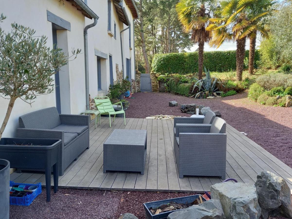 Havre De Paix Et Jardin Tropical. Chambre Privee Le Rheu Dış mekan fotoğraf